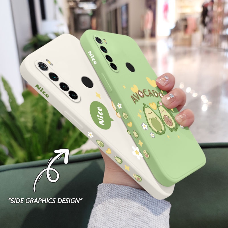 Ốp Điện Thoại Hình Đu Đủ Dễ Thương Cho Xiaomi Redmi Note 8 7 Pro