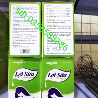 Lợi sữa nanogold
