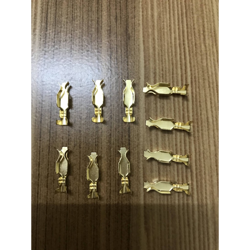 Đầu cos xe máy-ghim bong -1 bịch 100 cái