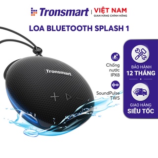 Tronsmart Splash 1 Bluetooth 5.0 Tích hợp đèn LED Chống nước IPX7 Công suất 15W Công nghệ âm thanh SoundPulse TWS