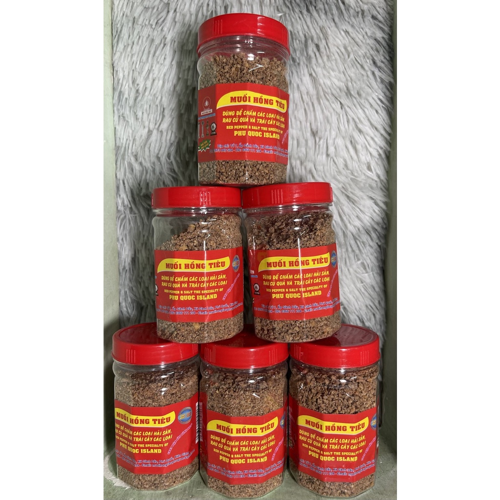 Muối Hồng Tiêu Phú Quốc hủ 120g