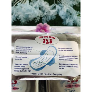 Băng vệ sinh ONE TWO THREE 123 ban đêm