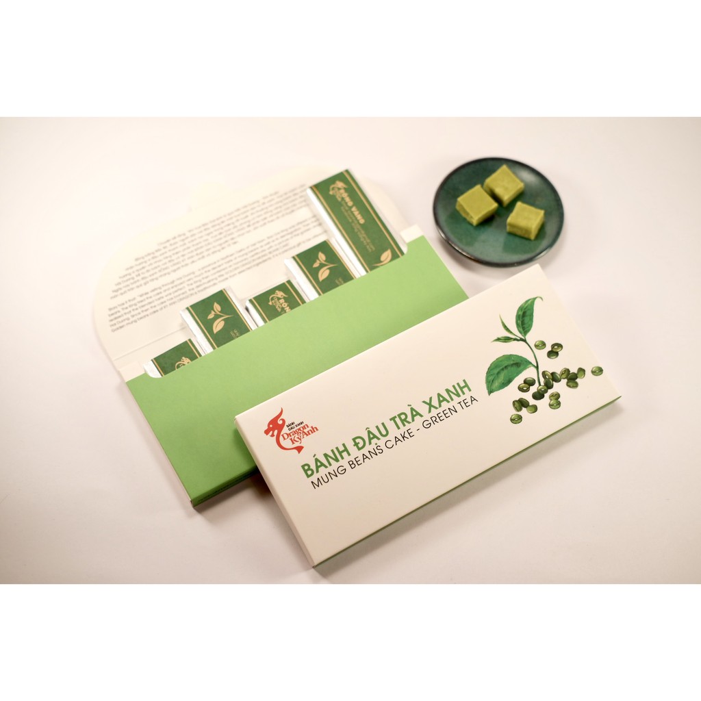 Bánh Đậu Xanh Vị Trà Xanh Matcha 🌿Freeship🌿Bánh Đậu Xanh Rồng Vàng Kỳ Anh