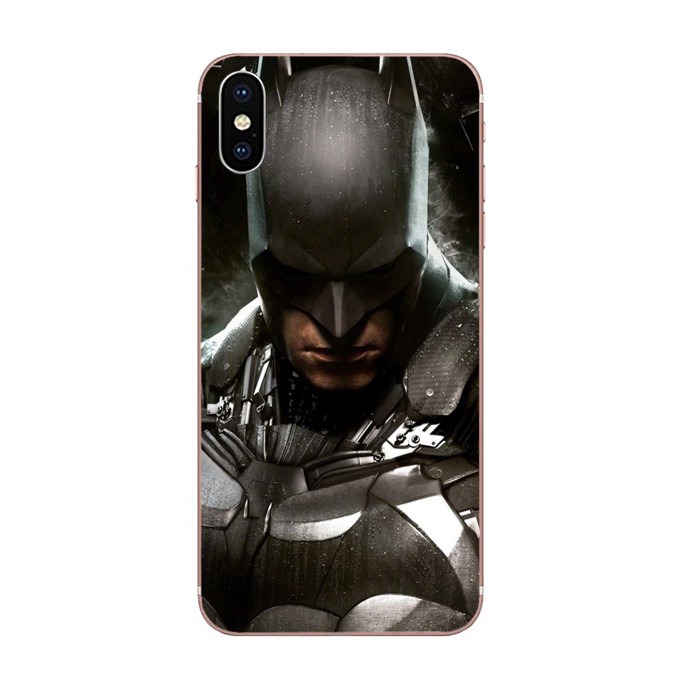 Ốp Lưng Tpu Mềm In Hình Logo Batman Cho Samsung Galaxy J3 J5 J6 J7 Note 8 S6 S7 S8 S9 S10 Edge Plus 2016 2017 2018