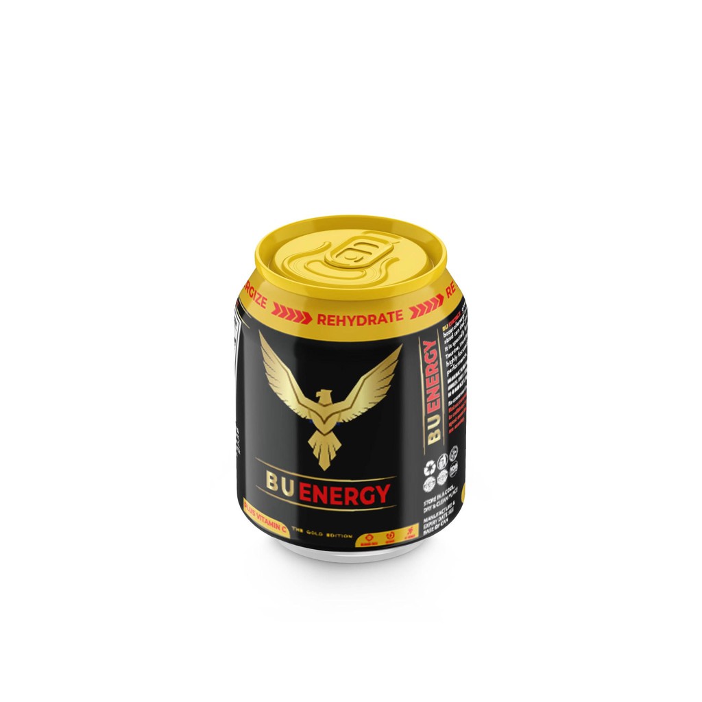 Nước tăng lực BU Energy - Nước Tăng Lực Xuất Khẩu - Lon 250ml