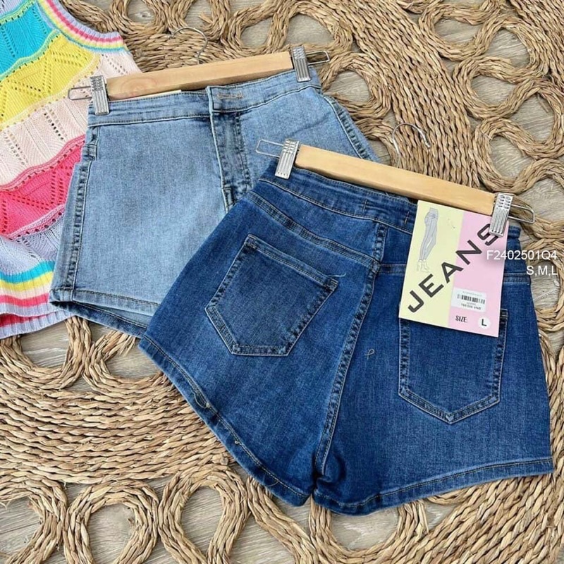 Quần short lưng cao 1 nút