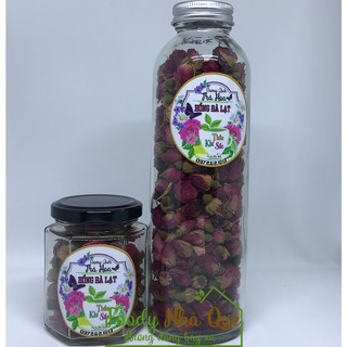 TRÀ HOA HỒNG ĐÀ LẠT HỦ THỦY TINH