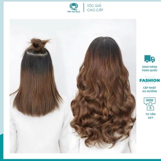 Tóc giả nữ kẹp ❤️FREESHIP❤️ Tóc giả kẹp mã k60