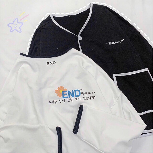 [Mã WASTGO hoàn 10% xu đơn 99k] Áo Cardigan END PAYCE Unisex 1hitshop | BigBuy360 - bigbuy360.vn