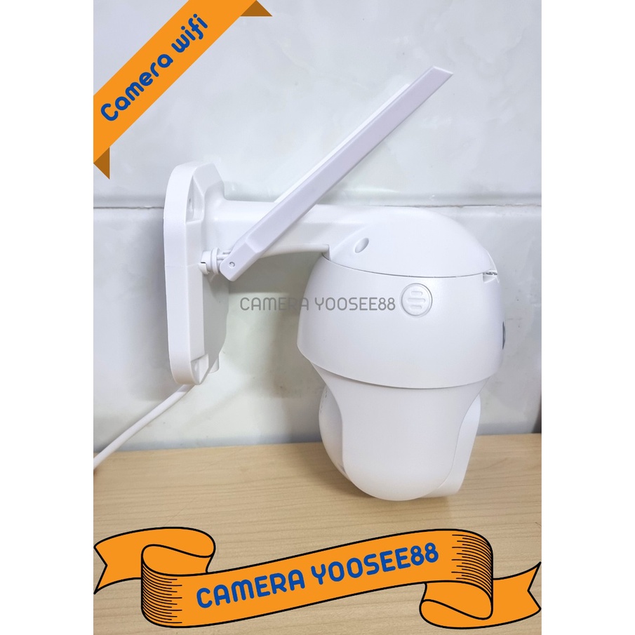 (Bảo hành 12 tháng) Camera 4G yoosee ngoài trời có cổng LAN - KO CẦN WIFI hỗ trợ led quay đêm hình ảnh có màu