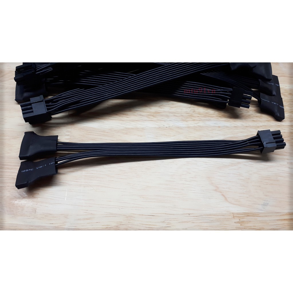 Cáp Nguồn 2x SATA to 8 Pin PCI-E cho VGA