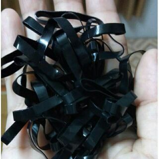 Set 50 thun cột tóc nhiều màu sợi to mềm dai