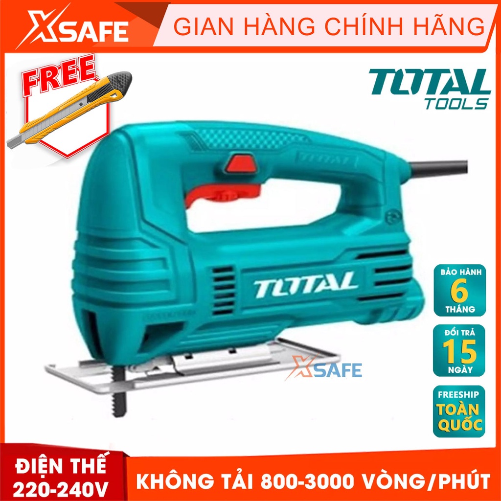 Máy cưa lọng 400W TOTAL TS2045565 Tặng kèm 1 lưỡi cưa lọng đóng gói trong hộp màu Máy cưa lọng Total công suất 400W
