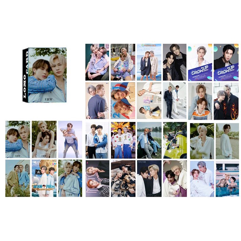 Hộp 30 Ảnh LOMO card  BounPrem, BOUN, PREM THAI BOYS