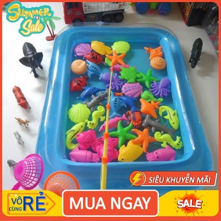 Đồ Chơi Câu Cá trẻ em tặng Kèm Bể Phao - Baby toys smartkid