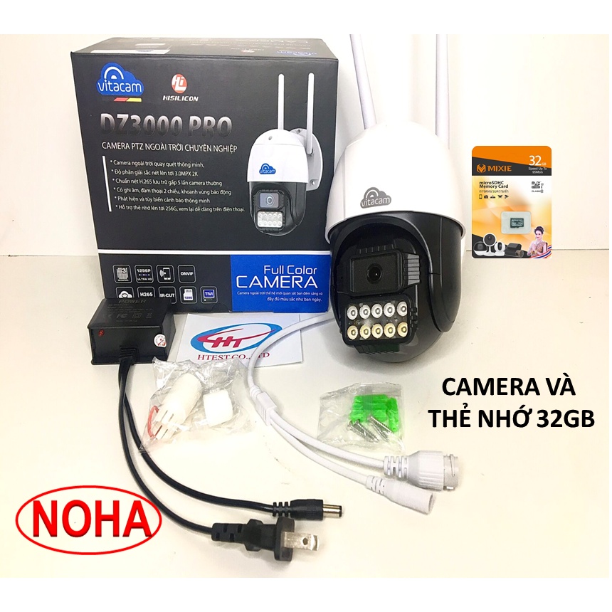 Vitacam DZ3000 - Camera ngoài trời cao cấp 3.0mpx FHD 1080P