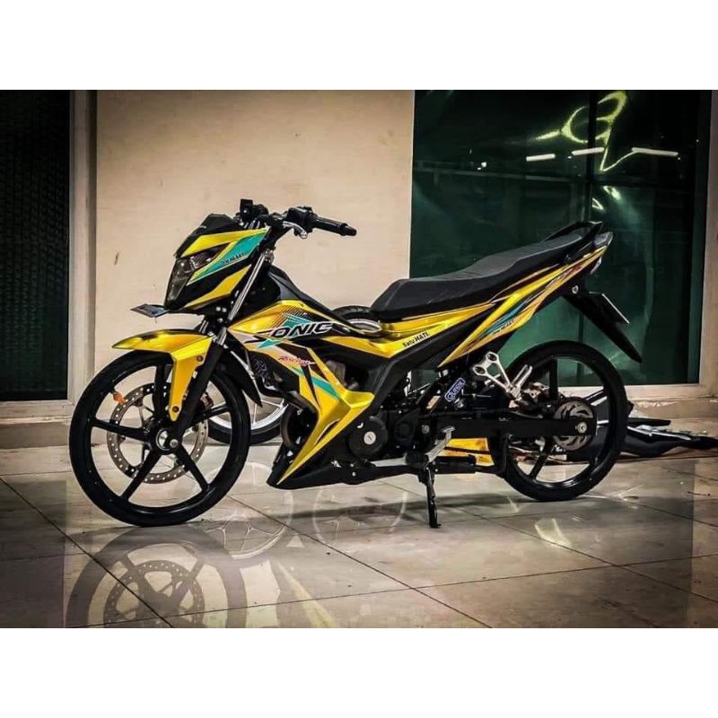 tem rời sonic 150 vàng, tem 3 lớp siêu bền