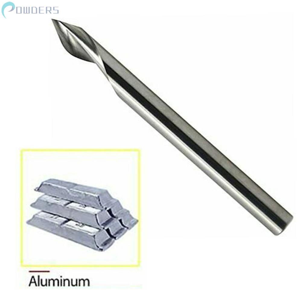 Milling Cutter Tool Tungsten Steel 1/8 &quot;Shank 36mm 5pcs Bits Bottom CNC【Discount】