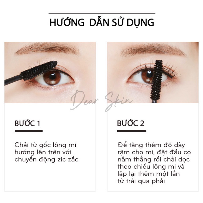 Chải mi MISSHA Mascara Chuốt Mi Missha The Style 4D Làm dài và dày mi 7g