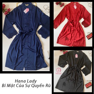 Áo choàng lụa ngủ cao cấp