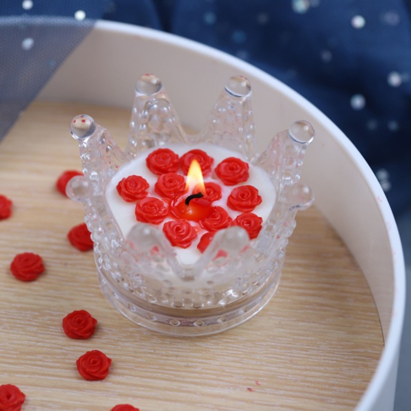 Khuôn Bánh Silicone Hình Hoa Hồng 3d