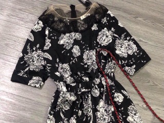 Jumpsuit hoa Cati