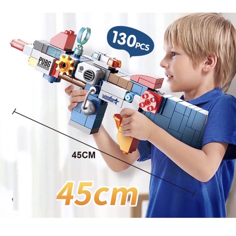 Đồ chơi lắp ráp PUBG robot 4 in 1 duplo feelo cho bé