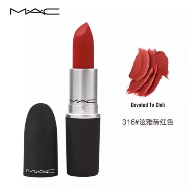 MAC son môi son môi ớt nhỏ 646 đầu đạn 923 loạt mới 423 316 màu thanh lịch 314