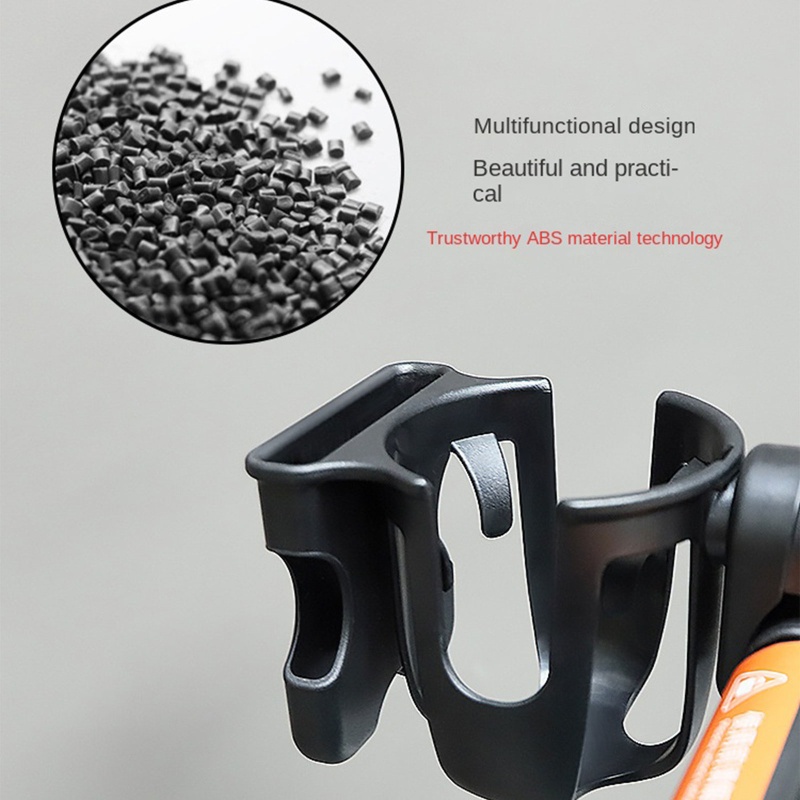 Giá Đỡ Cốc / Bình Nước 2 Trong 1 Tiện Dụng Cho Xe Đẩy Em Bé / Xe Đẩy Em Bé