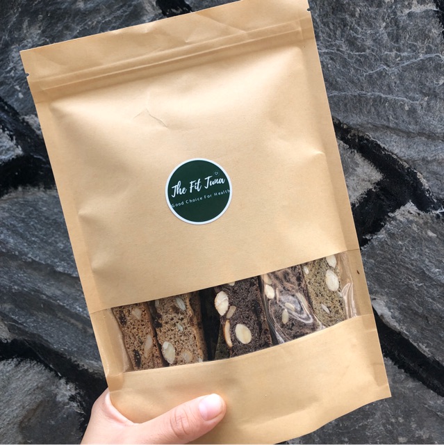 Bánh Biscotti Ăn Kiêng- Nguyên Cám Không Đường 500g | BigBuy360 - bigbuy360.vn