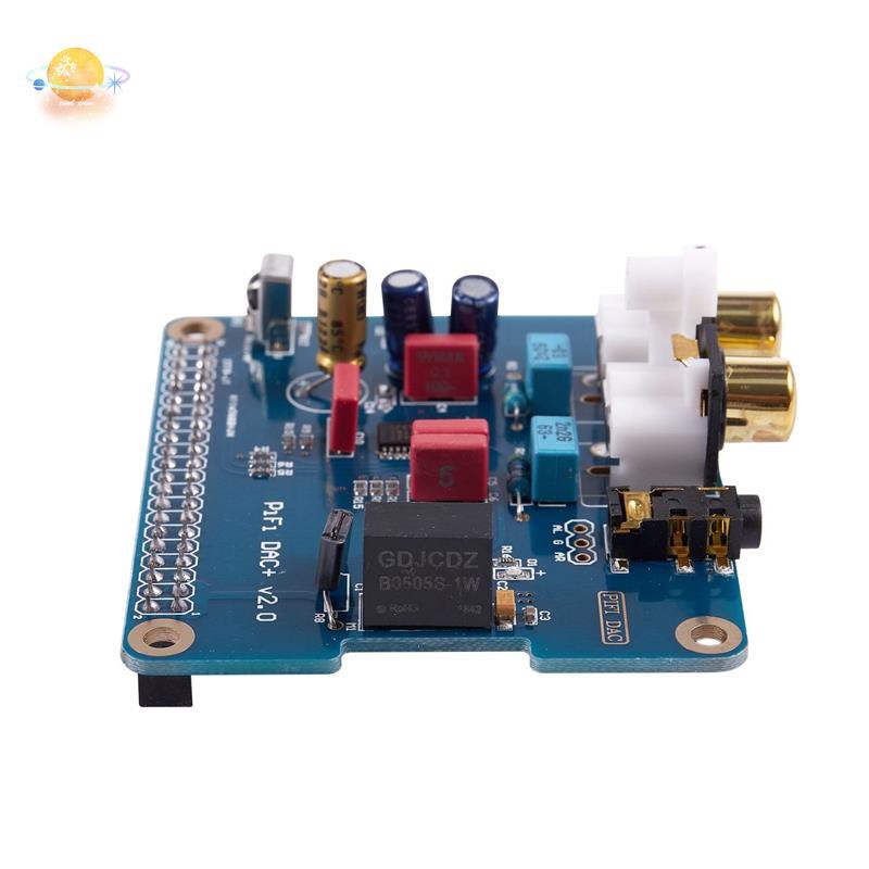 PIFI Digi DAC+ HIFI DAC Audio Sound Card ule I2S interface for Raspberry pi 3 2 el B B+ Digital Audio Card Pinboard V2.0 Board SC08