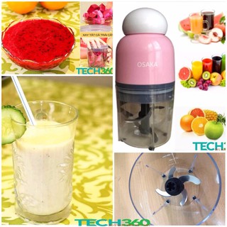 Máy sinh tố combo 2 lưỡi dao Osaka loại xịn