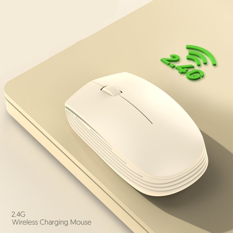 Chuột không dây Màu Macaron Di Động Có Thể Sử Dụng Trong Khi Sạc Lại