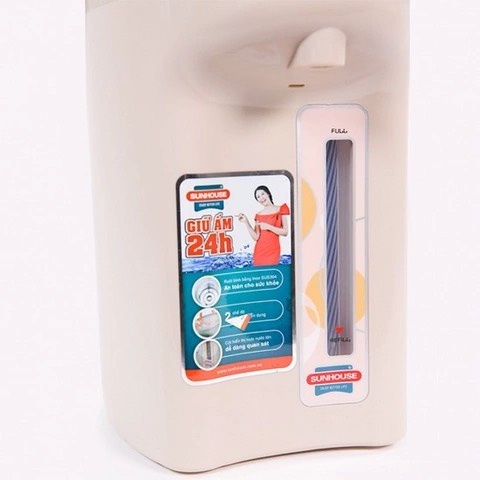 Bình thủy điện Sunhouse SHD1530-Dung tích 3.0L-Công suất 750W-Tự động ngắt-Bảo hành chính hãng 12 tháng