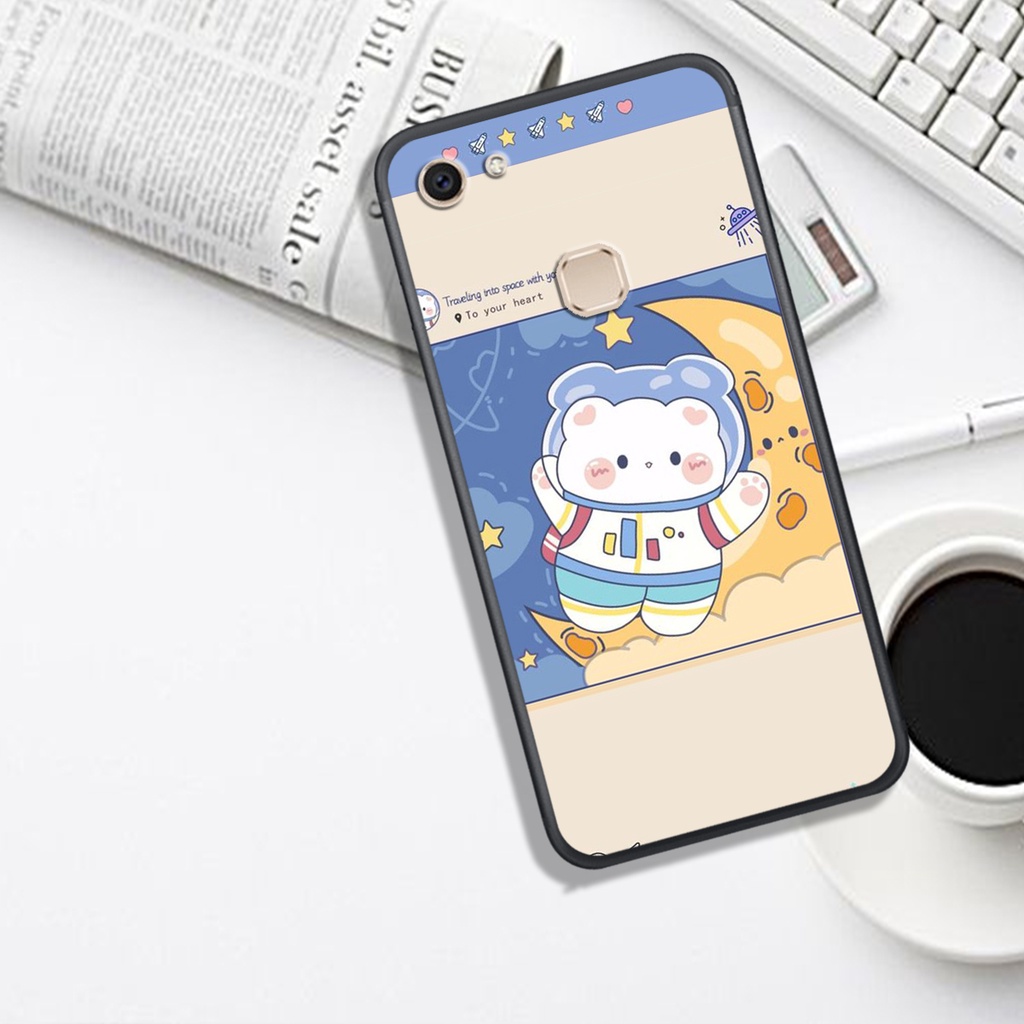 [ HOT BỎNG TAY] ỐP LƯNG VIVO V7/V7 PLUS, IN HINH CHIBI PHI HÀNH GIA ĐÁNG YÊU, SIÊU CUTE.