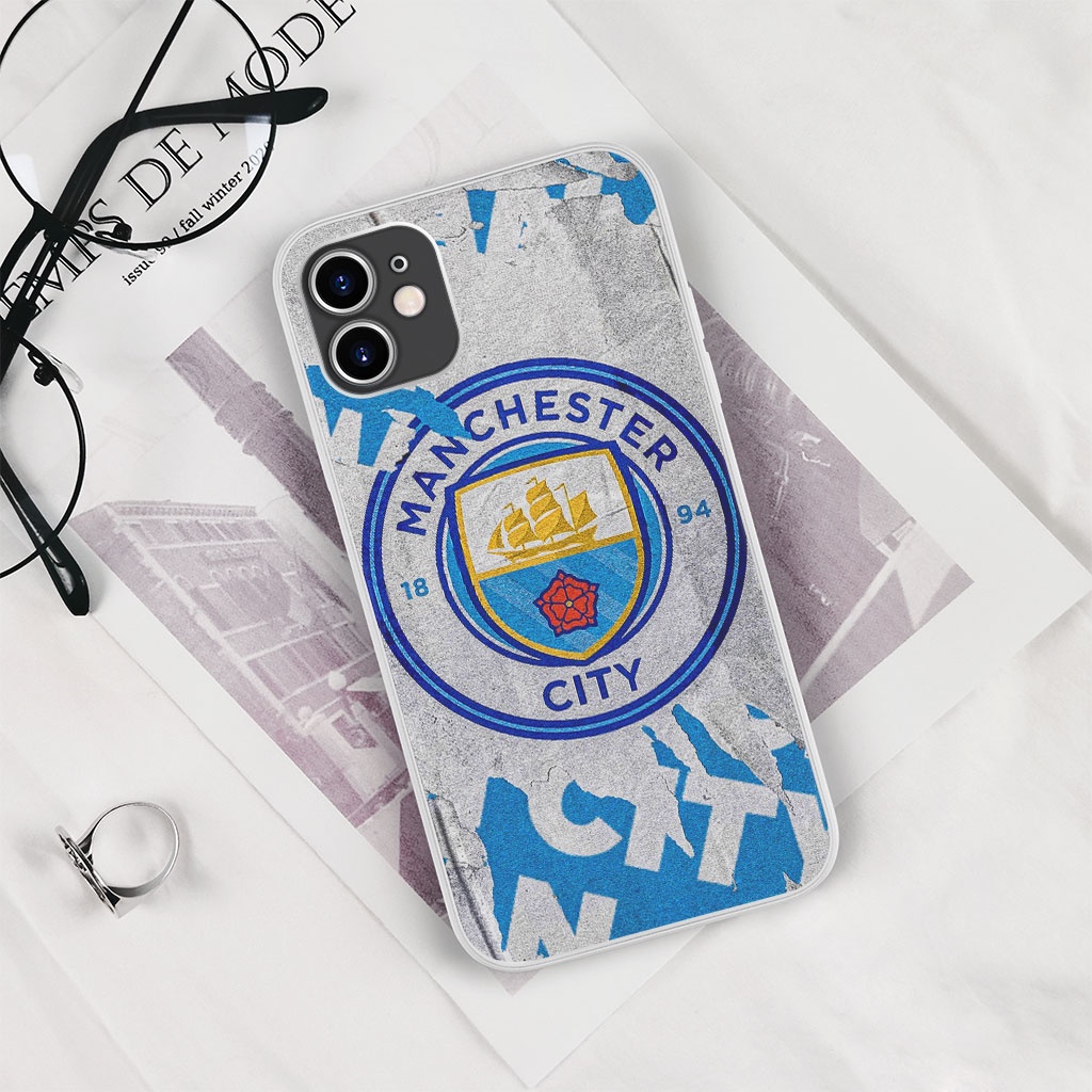 Ốp lưng silicon logo Manchester city 5 cho iphone 6 - iphone 13 MCT20210025