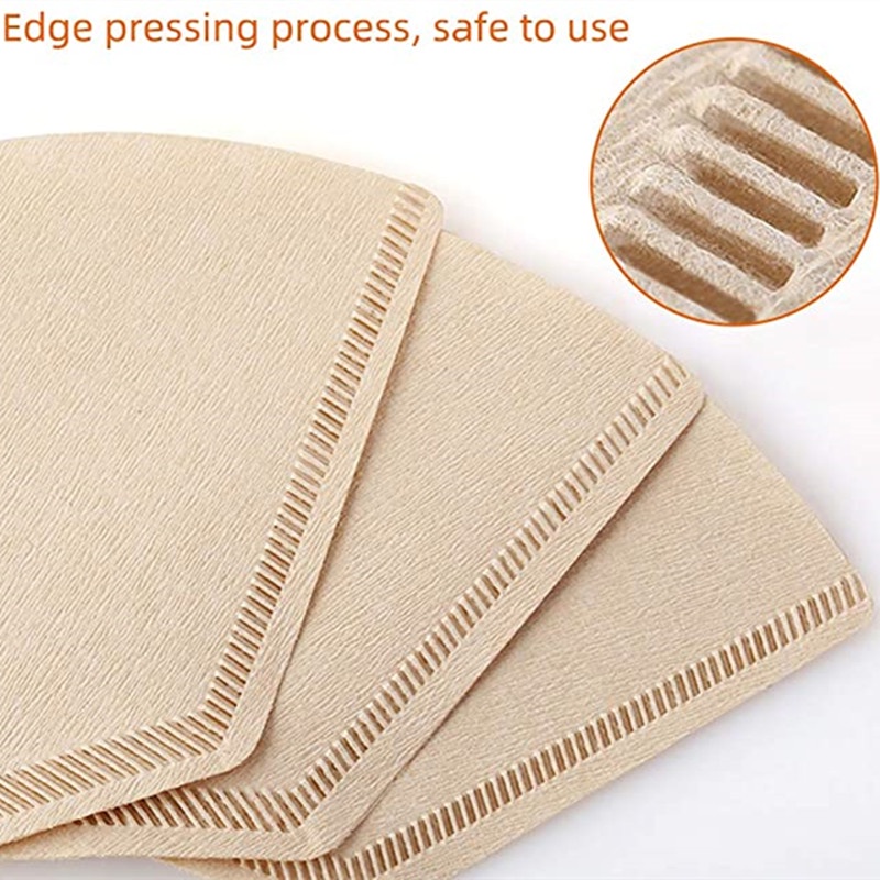 Set 100 Cốc Giấy Lọc Cà Phê V60 Chuyên Dụng
