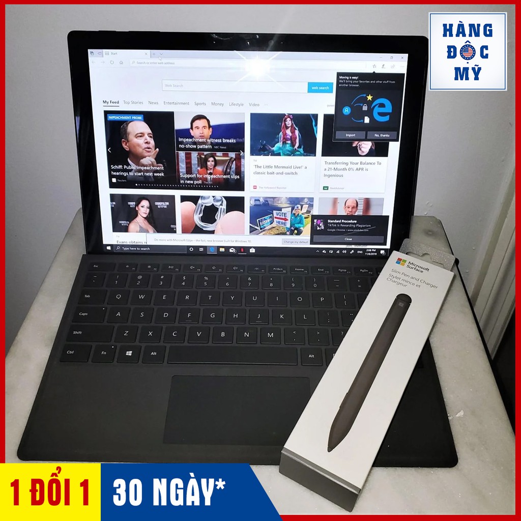 [Mỹ] Bút cảm ứng Microsoft Surface Slim Pen Pro X chính hãng nguyên hộp mới 100% - Tặng code ship 50k LPFAFS50 | BigBuy360 - bigbuy360.vn