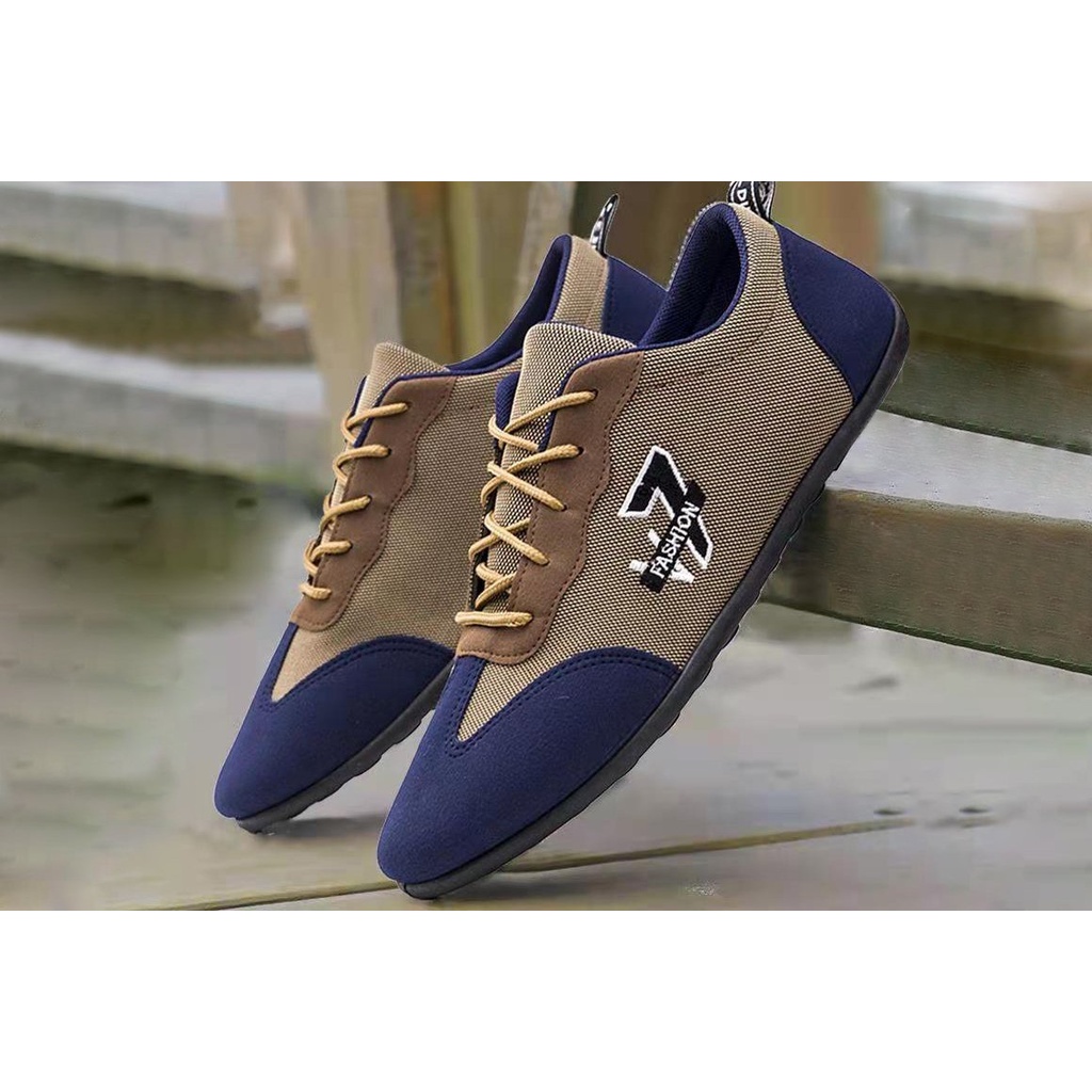 Giày Lười Vải Nam, Giày Lười Dáng Thể Thao Mã VG007