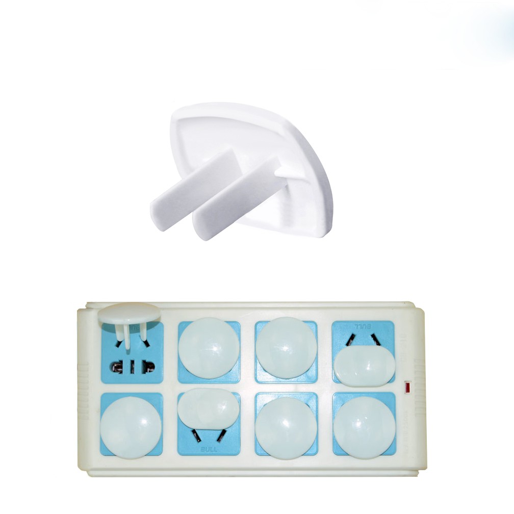 [FREESHIP] Bộ 20 Nút Bịt Ổ Điện Chống Giật Loại 2/3 Chân Nhựa ABS Siêu Bền, Chống Nhiệt Cao Cấp, An Toàn Cho Bé