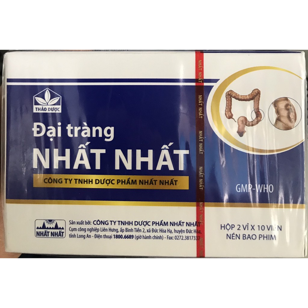 Đại tràng nhất nhất hộp 20 viên