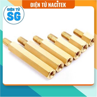 Combo 10 trụ đồng đực cái 5mm, 8mm, 10mm, 12mm, 15mm, 18mm
