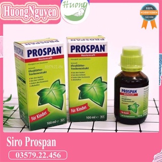 Siro - ho nội địa Đức 100ml, siro pro span đức cho bé