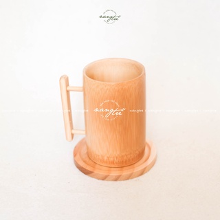 Ly tre có quai (cốc tre) handmade