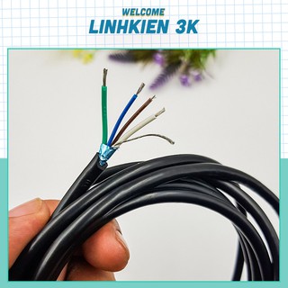 Dây Điện 4 Lõi 2 Mét Siêu Tốt Chống Nước Chống Đứt Chống Nhiễu