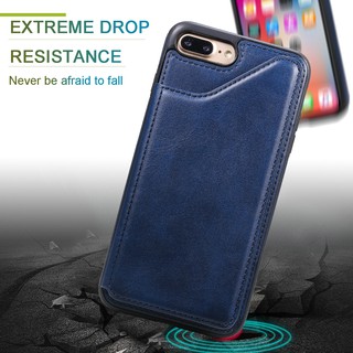 Ốp lưng da PU từ tính cho Iphone 7 8 Plus X XS