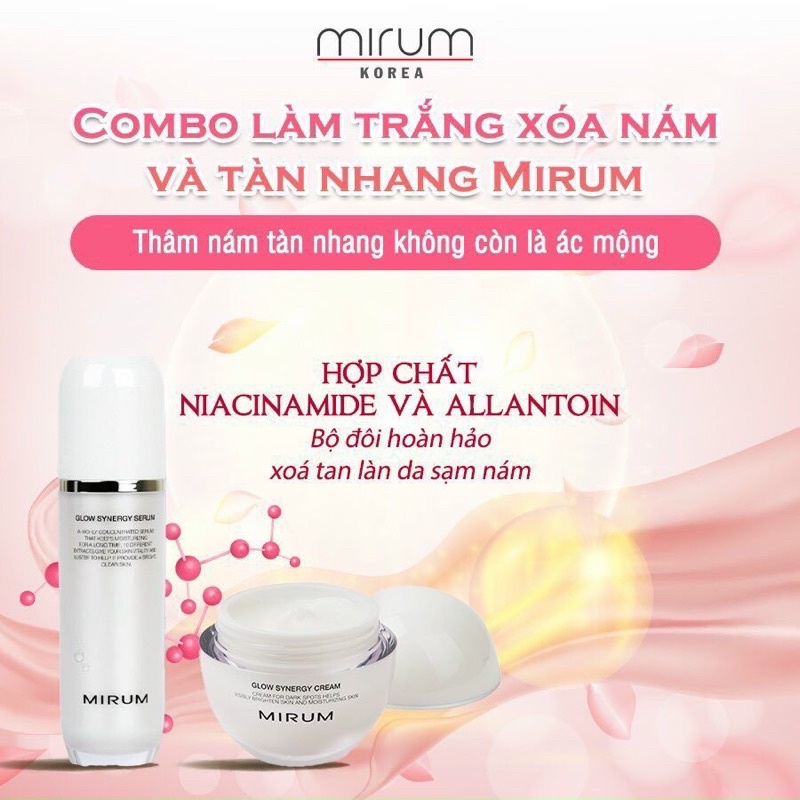 Combo  chuyên sâu nám cao cấp MIRUM