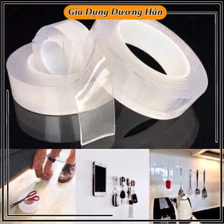 Băng Keo Trong Suốt Dán 2 Mặt Siêu Dính Chống Thấm Nước