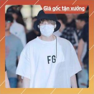 Áo thun  FG SG Agust D Suga BTS Form rộng rãi thoải mái vải mát mịn đẹp cao cấp Army