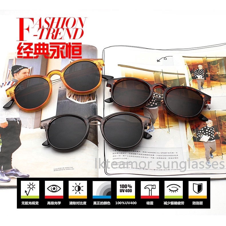 Kính mát tròn tráng gương cho nữ